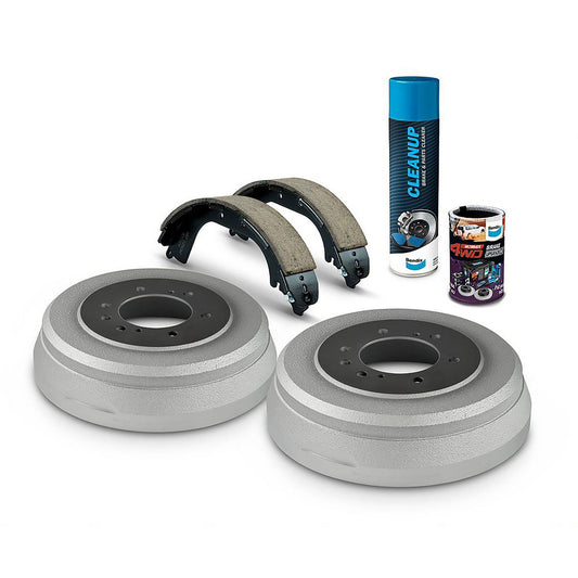 Bendix Ultimate Drum Brake Upgrade Kit Rear U4WD-DBUK785