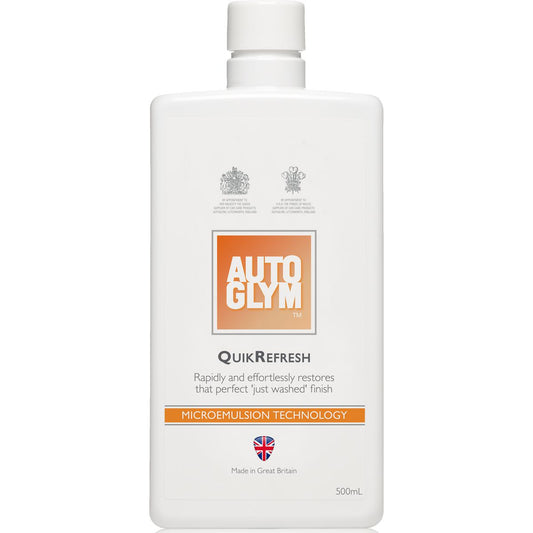 Autoglym QuikRefresh Rinseless Car Wash Microemulsion 500ml AURQR500