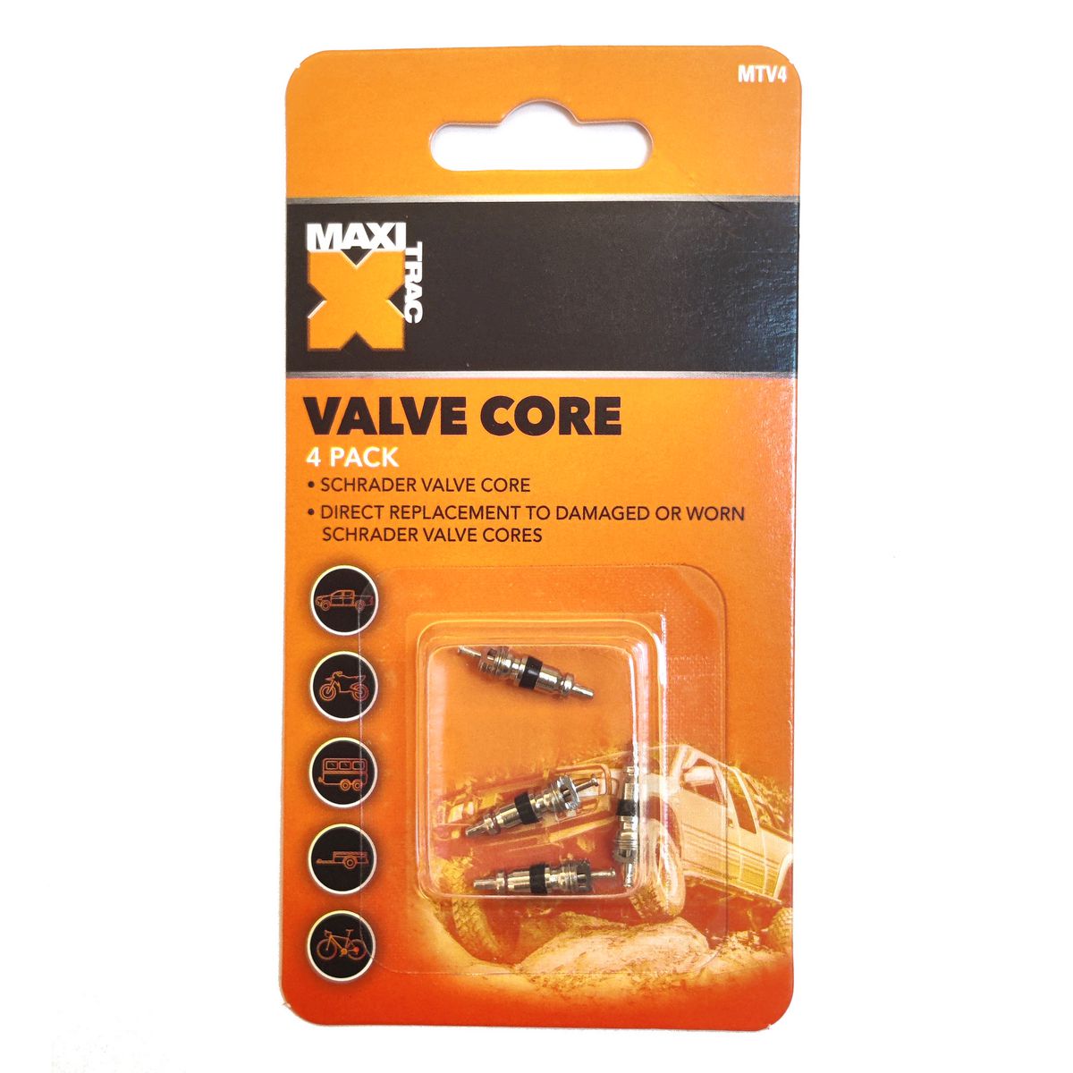 Maxi Trac Valve Core Set MTV4