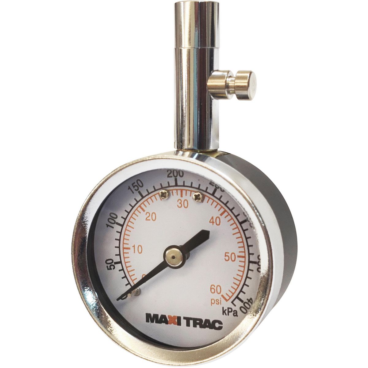 Maxi Trac Dial Tyre Pressure Gauge 0-60PSI MTTG2