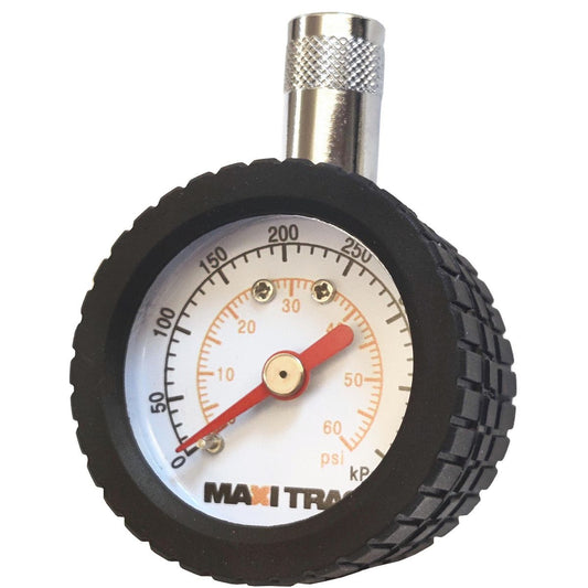 Maxi Trac Dial Tyre Pressure Gauge 0-60PSI MTTG1