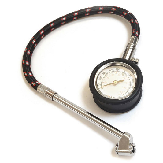Maxi Trac Dual Valve Head Tyre Pressure Gauge 0-160PSI MTTG4