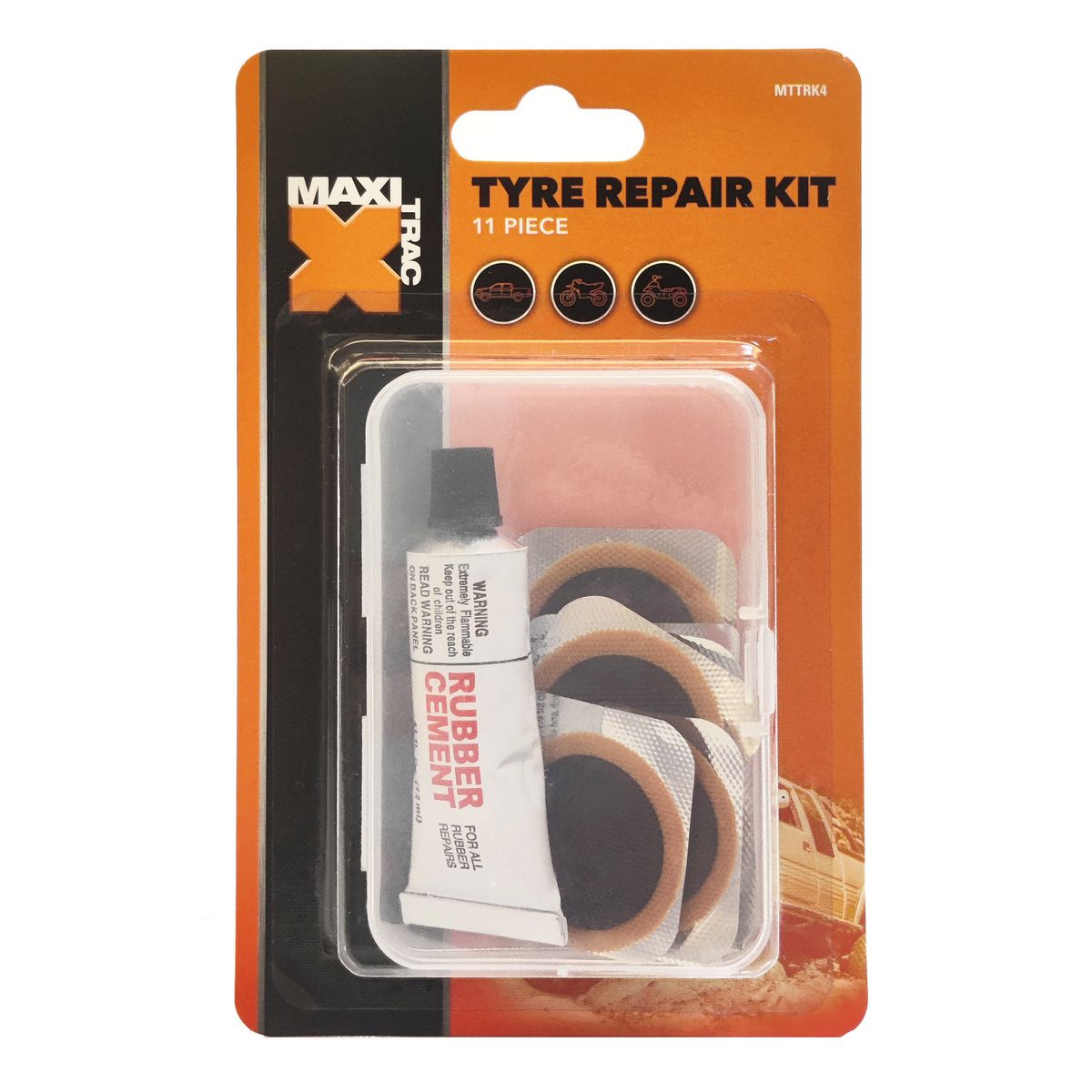 Maxi Trac Tube Repair Kit 11 Piece MTTRK4
