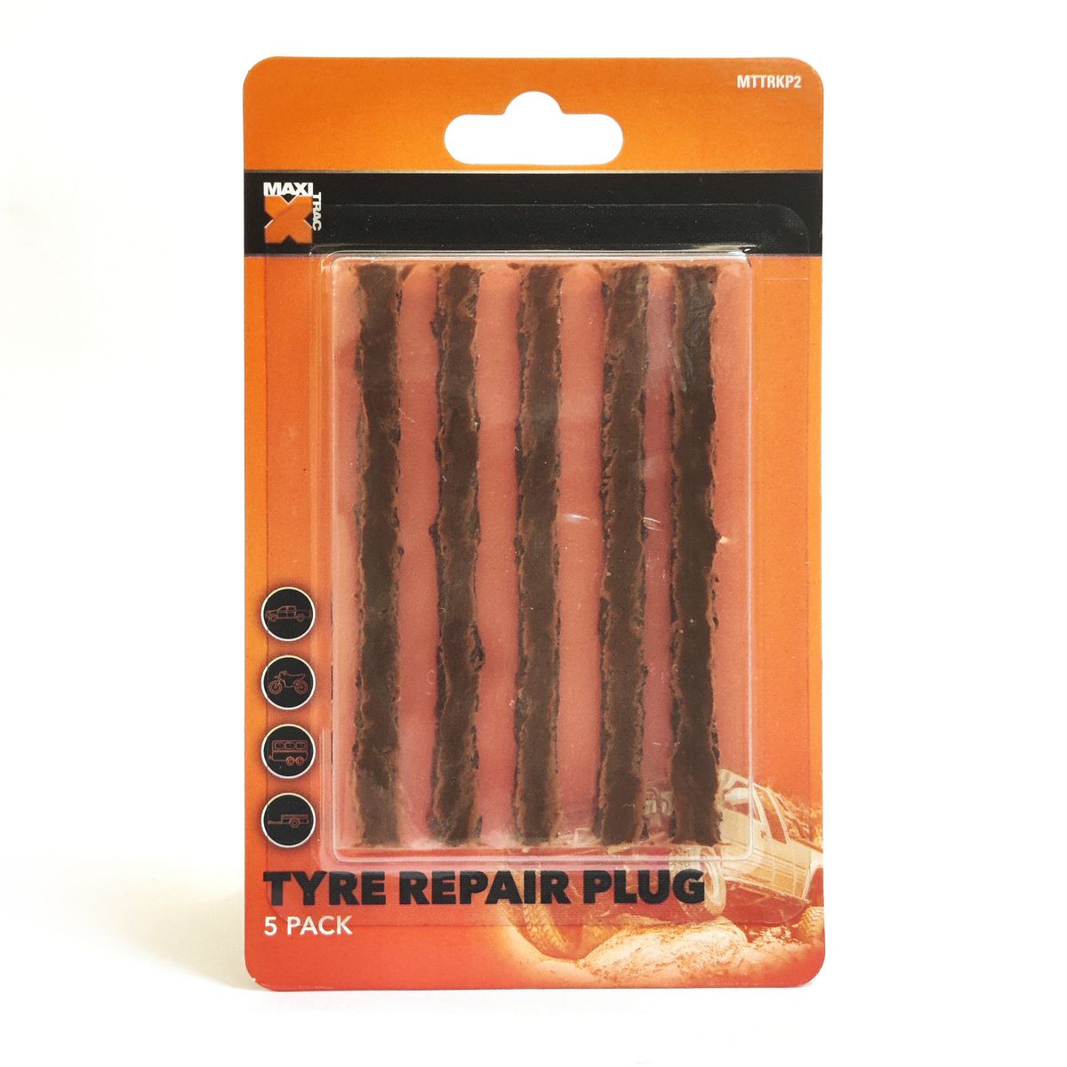 Maxi Trac Tyre Repair Plugs 5 Pack MTTRKP2