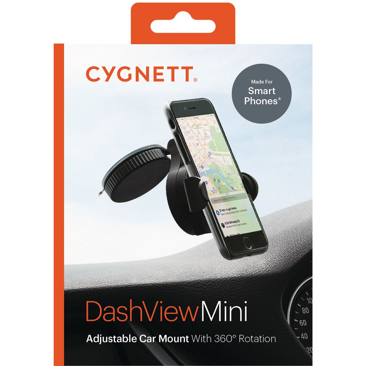 Cygnett DashView Car Mount Mini Adjustable