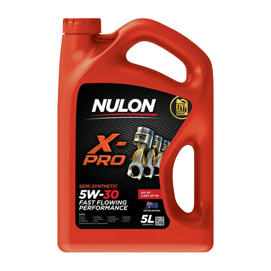 Nulon X-PRO 5W-30 Fast Flowing Performance Engine Oil 5L Semi Synthetic XPR5W30-5
