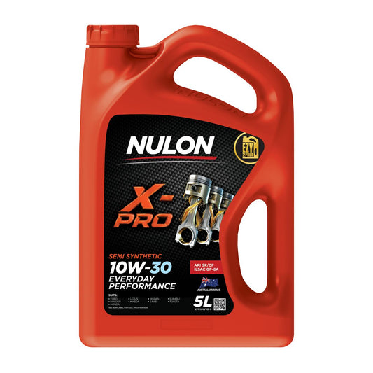 Nulon X-PRO 10W-30 Everyday Performance Engine Oil 5L Semi Synthetic XPR10W30-5