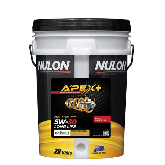Nulon APEX+ 5W-30 Long Life Engine Oil 20L Full Synthetic APX5W30D1-20