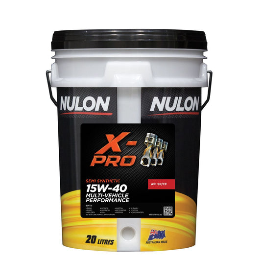 Nulon X-PRO 15W-40 Multi-Vehicle Performance Engine Oil 20L Semi Synthetic XPR15W40-20