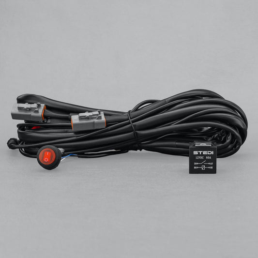 STEDI Wiring Harness Loom Kit  Plug  Play High BeamWIRQKFTSMART