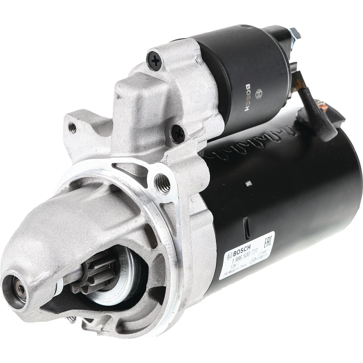 Bosch Starter Motor 12V 10Th Cw 1986S00731
