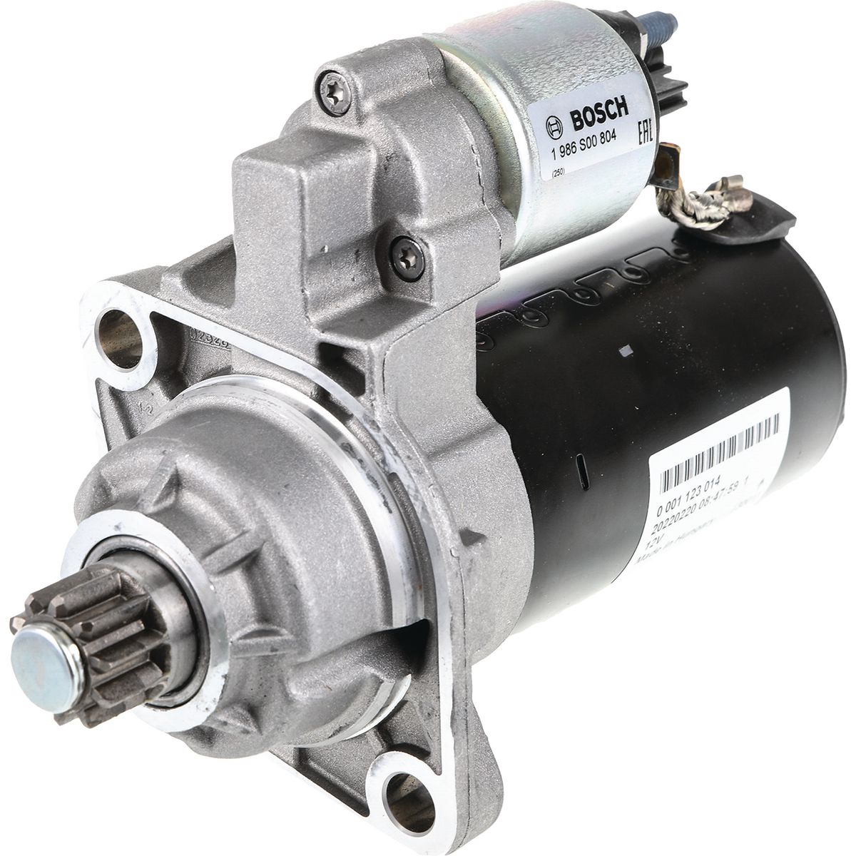 Bosch Starter Motor 12V 10Th Ccw 1986S00804