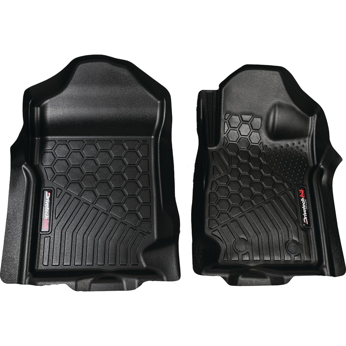 Drivetech 4X4 Moulded Floor Mat Front Set - Ford Ranger/Mazda Bt-50 DT-VM006