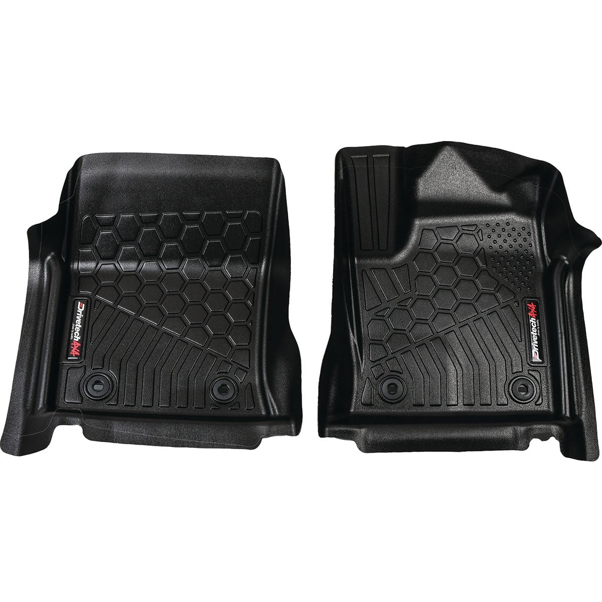 Drivetech 4X4 Moulded Floor Mat Front Set fits Toyota Landcruiser 300 DT-VM007