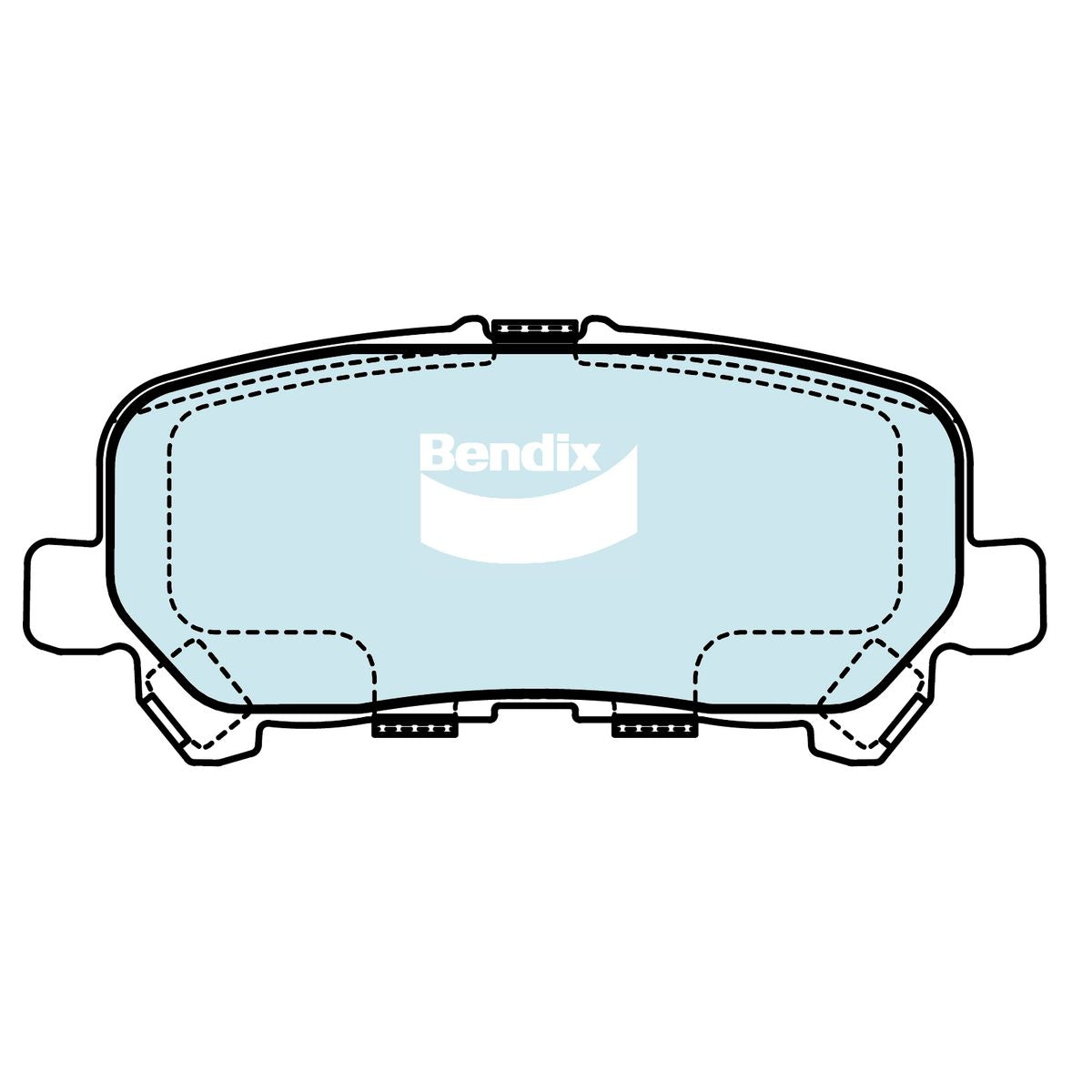 Bendix Heavy Duty Brake Pad Set Rear DB2526 HD
