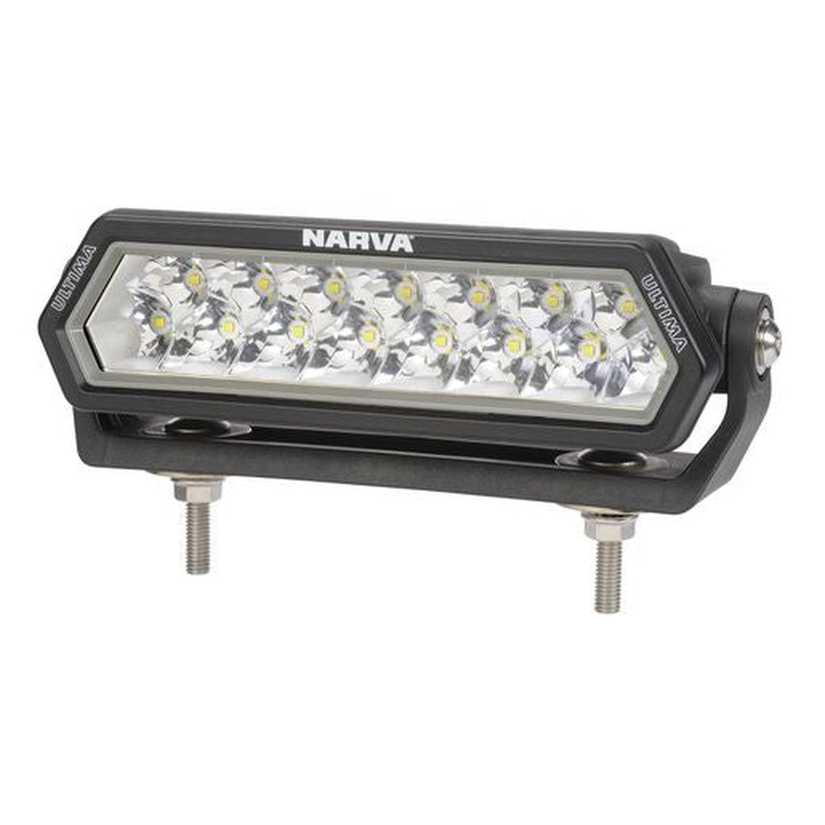 Narva Ultima 8"" Long & Wide Hybrid Beam Light Bar (Pair) 71710BK