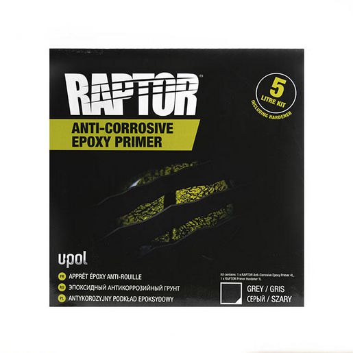 Raptor Anti-Corrosive Epoxy Primer 4:1 Kit
