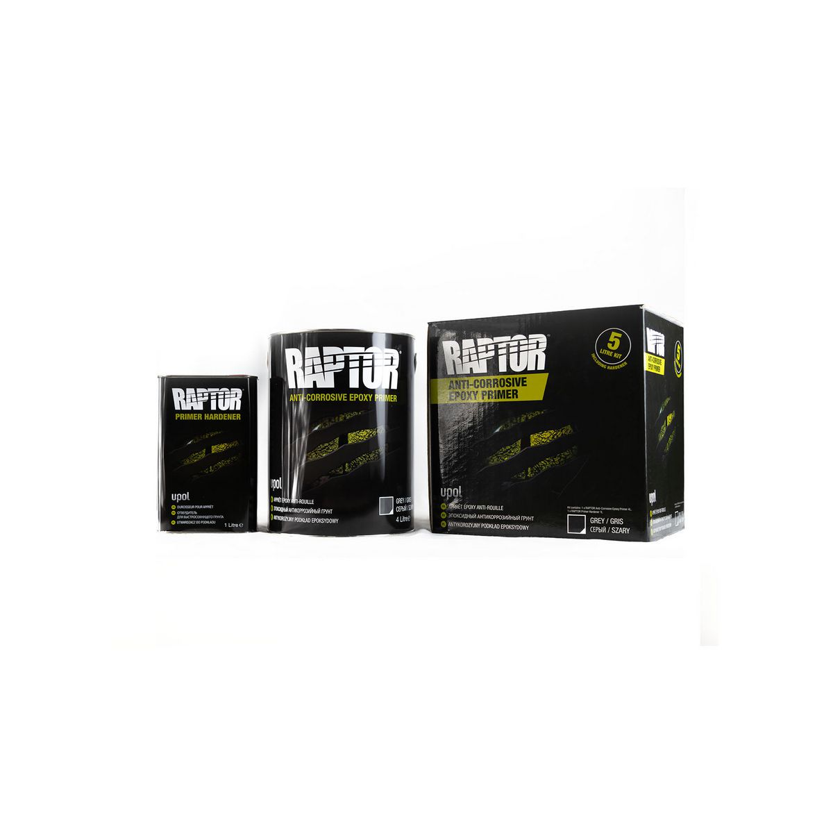 Raptor Anti-Corrosive Epoxy Primer 4:1 Kit