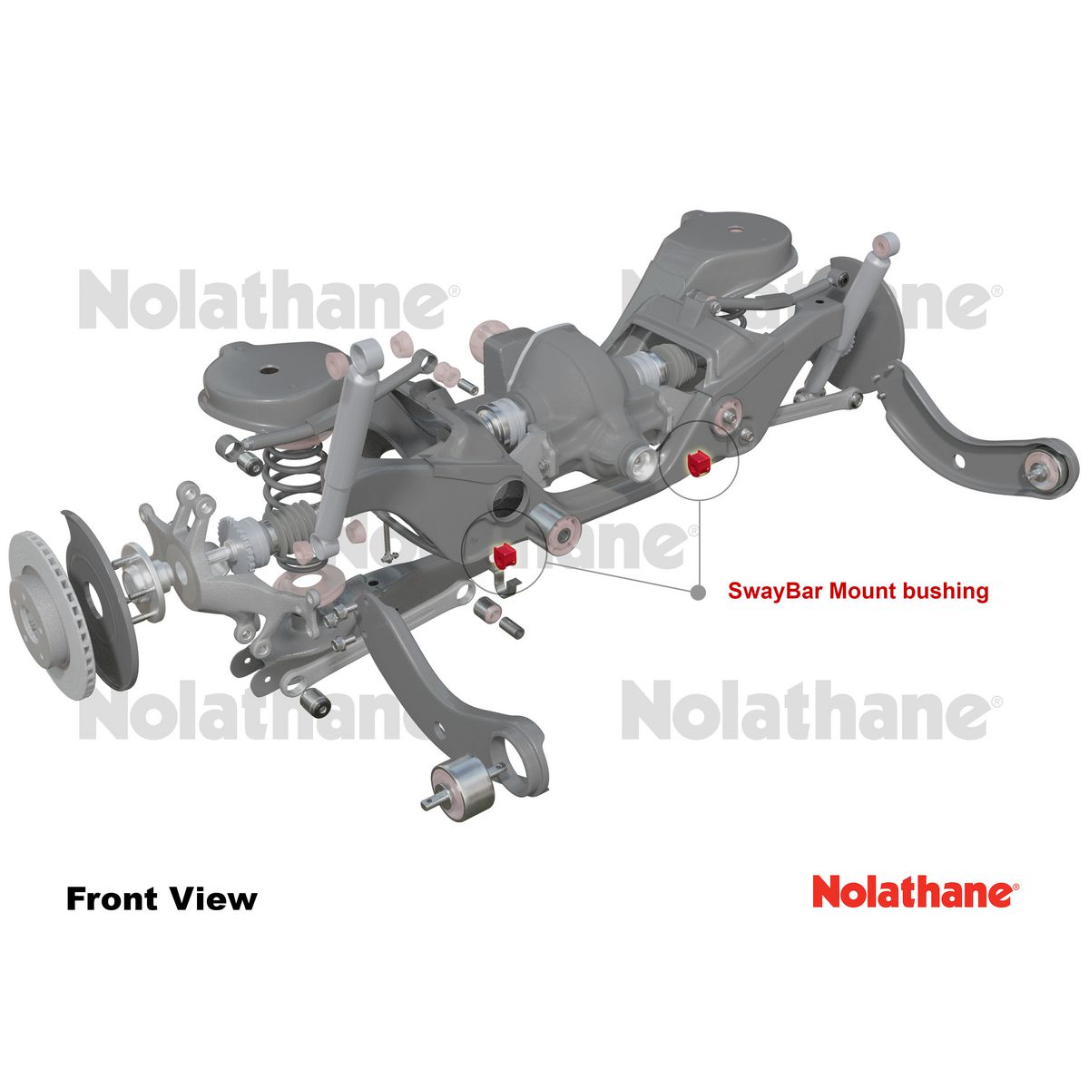 Nolathane Sway Bar Bushing Kit 421032