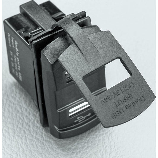 STEDI Dual USB With Voltage fits Carling Rocker Switch Charger DUALUSBVLTROCKER