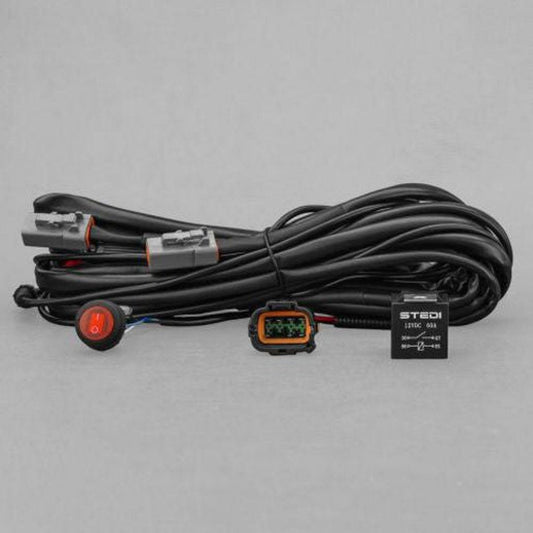 STEDI Wiring Harness Loom Kit  Plug  Play fits Nissan Navara D23 High Beam NAVARASMART