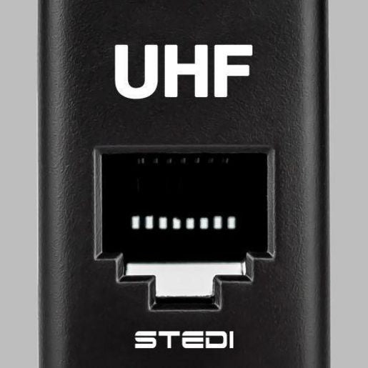 STEDI Tall Type RJ45 UHF Pass Through Fits Nissan Navara D40  Patrol  Pathfinder PSHSWCHNAVUHF