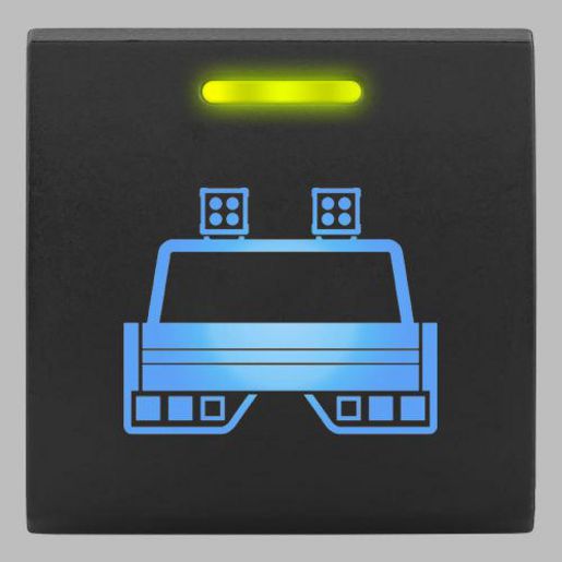 STEDI Square Type Push Switch Tray Lights Fits Toyota Landcruiser 70 Series  Prado