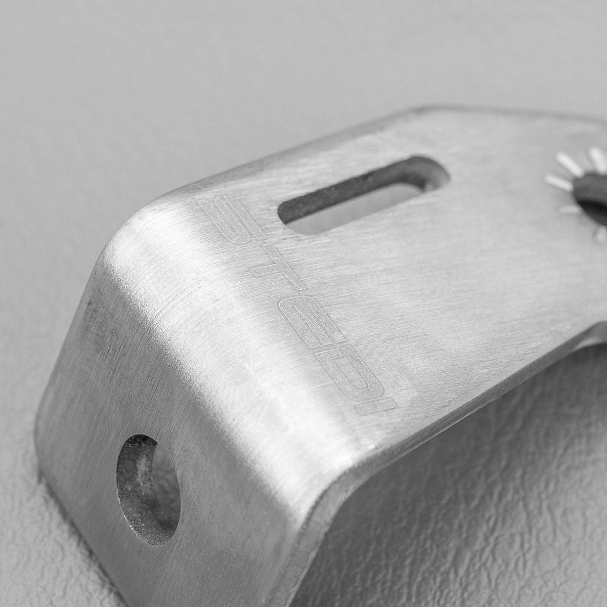 STEDI Side Brackets For LED Light Bars Brushed Stainless 59mm Profile