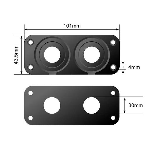 STEDI Twin 4X4 Flush Mount