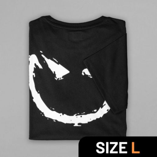 STEDI Black Smiley Tee L TEEBLACKSMILEYL