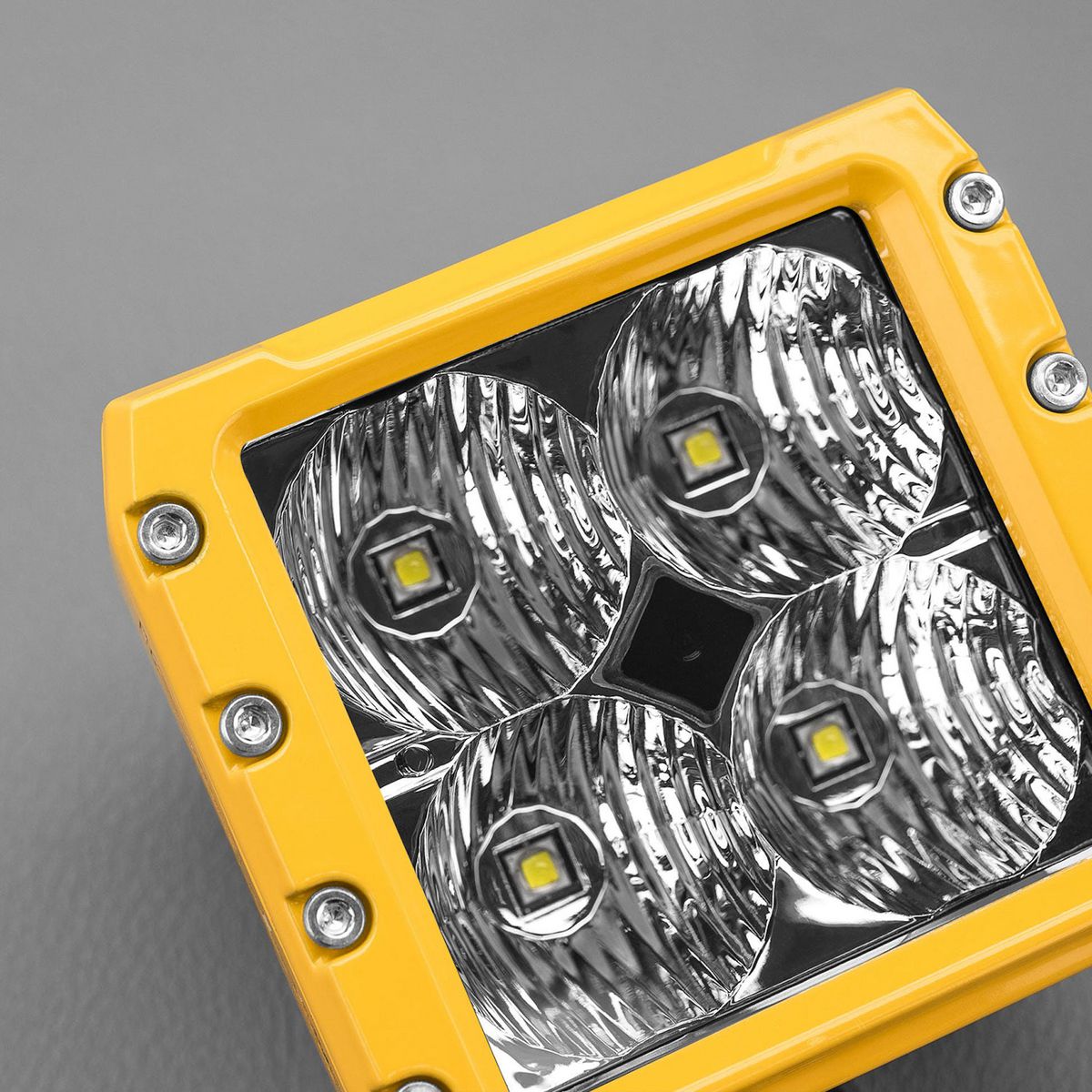 STEDI Mining Flood Light Square Cube  LED Yellow LEDMINEC4FLOOD