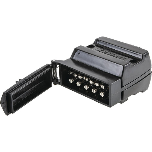 OEX Trailer Plug 12 Pin Flat - Plastic ACX2812