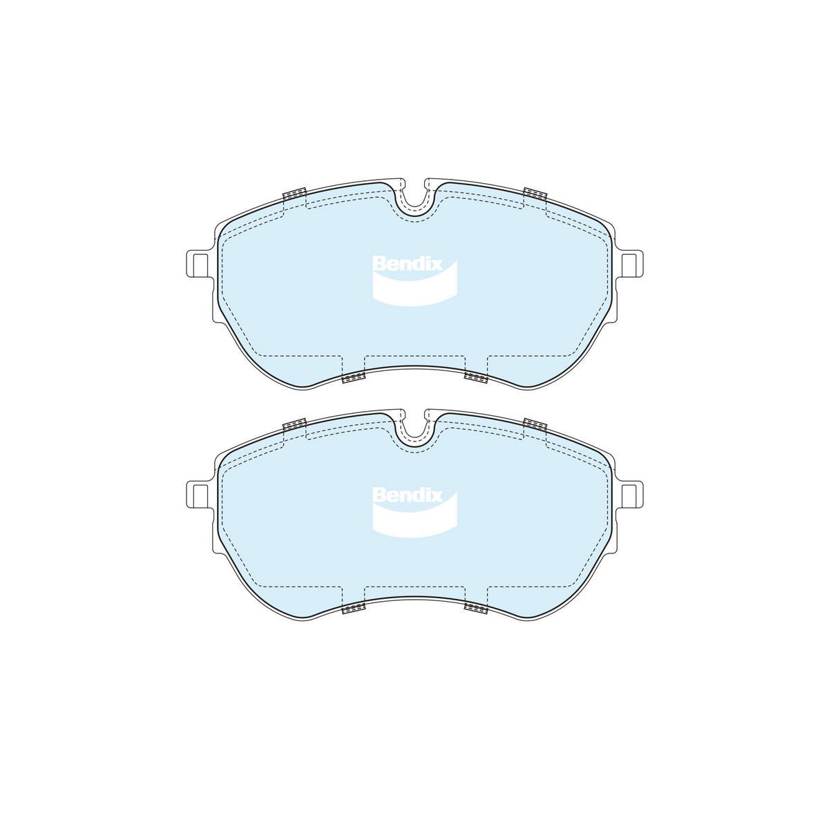 Bendix HD Brake Pad Set DB2595 HD