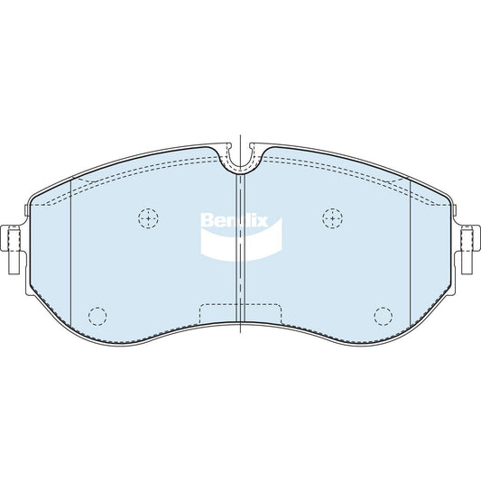 Bendix Heavy Duty Brake Pad Set Front DB2683 HD