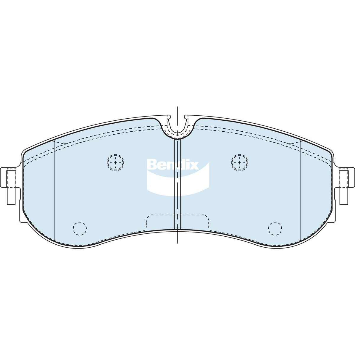 Bendix Heavy Duty Brake Pad Set Rear DB2684 HD