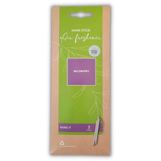 Wildcat Paper Sticks Air Freshener Wildberry 3 Pack 52 STK001