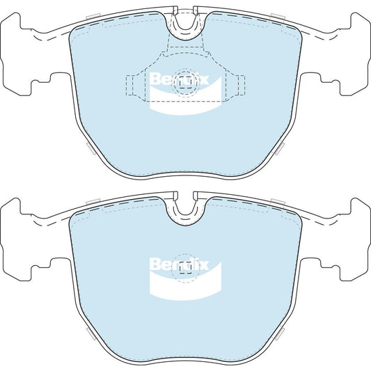 Bendix Ultimate+ Brake Pad Set Front DB1409 ULTPLUS
