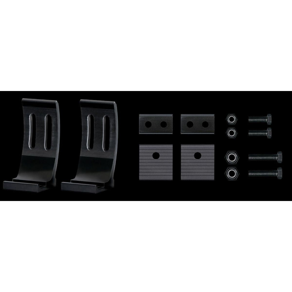 Hella Black Magic Slide Mounts Suit Double Row Bars 8HG 358 176-381