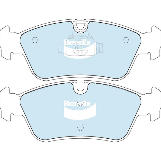 Bendix General CT Brake Pad Set Front DB1414 GCT