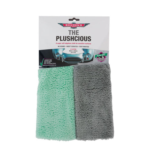 Bowden's Own The Plushcious Edgeless Microfibre Cloth 2pk BOPLUSHY