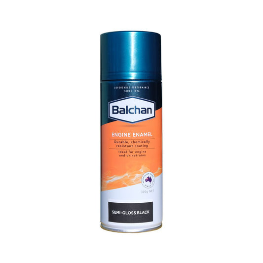 Balchan Engine Enamel Semi-Gloss Black 300G BAL102025