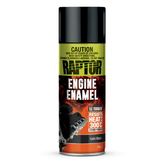 Raptor Engine Paint Enamel Satin Black 295G REESB/AL