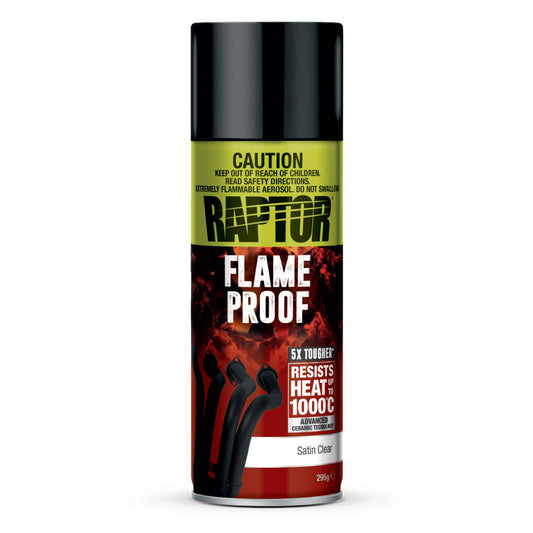 Raptor Flameproof Paint Satin Clear 295G RFLSC/AL