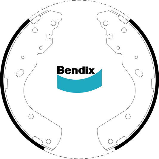 Bendix Ultimate 4WD Brake Shoe Set Rear BS1769 ULT4WD