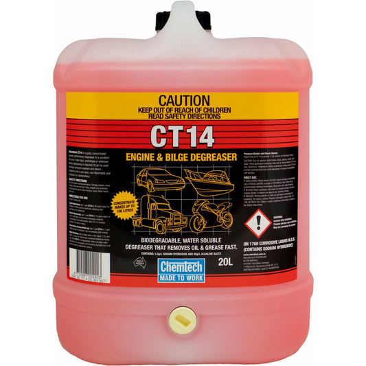 Chemtech CT14 Engine & Bilge Degreaser 20L