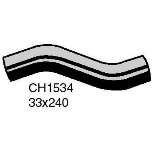 Mackay Top Radiator Hose CH1534