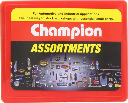Champion Rubber Blanking Grommet Assortment Pack Imperial 8 Sizes 91Pk CA90