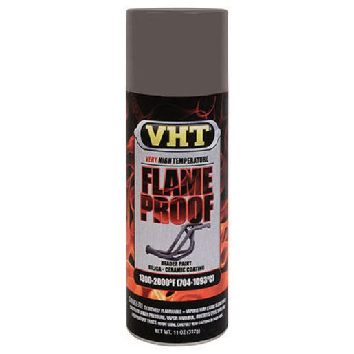 VHT Aerosol Spray Flameproof Paint Grey 312g (704-1093°C) SP998