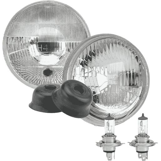 Narva 5 3/4"" H4 Halogen Headlamp Conversion Kit 12V 100/55W - 72050