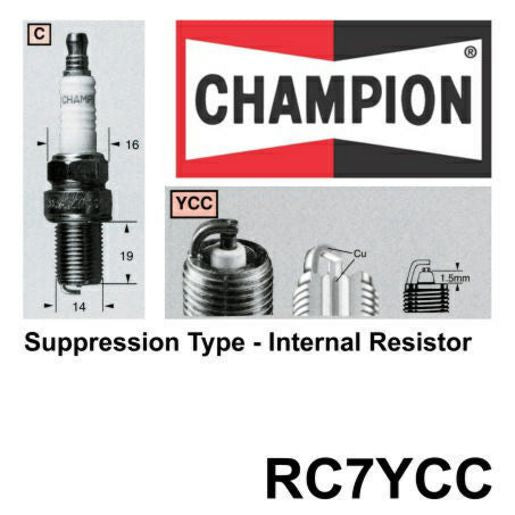 Champion Double Copper Spark Plug OE014